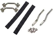 Load image into Gallery viewer, Kentrol Door Strap Kit Jeep Wrangler CJ/YJ (1976-1995) Polished or Black - Polished Alternate Image