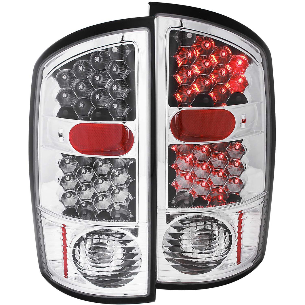 225.47 Anzo LED Tail Lights Dodge Ram 1500 (02-05) 2500/3500 (03-06) Red/Clear / Clear / Smoke Lens - Redline360