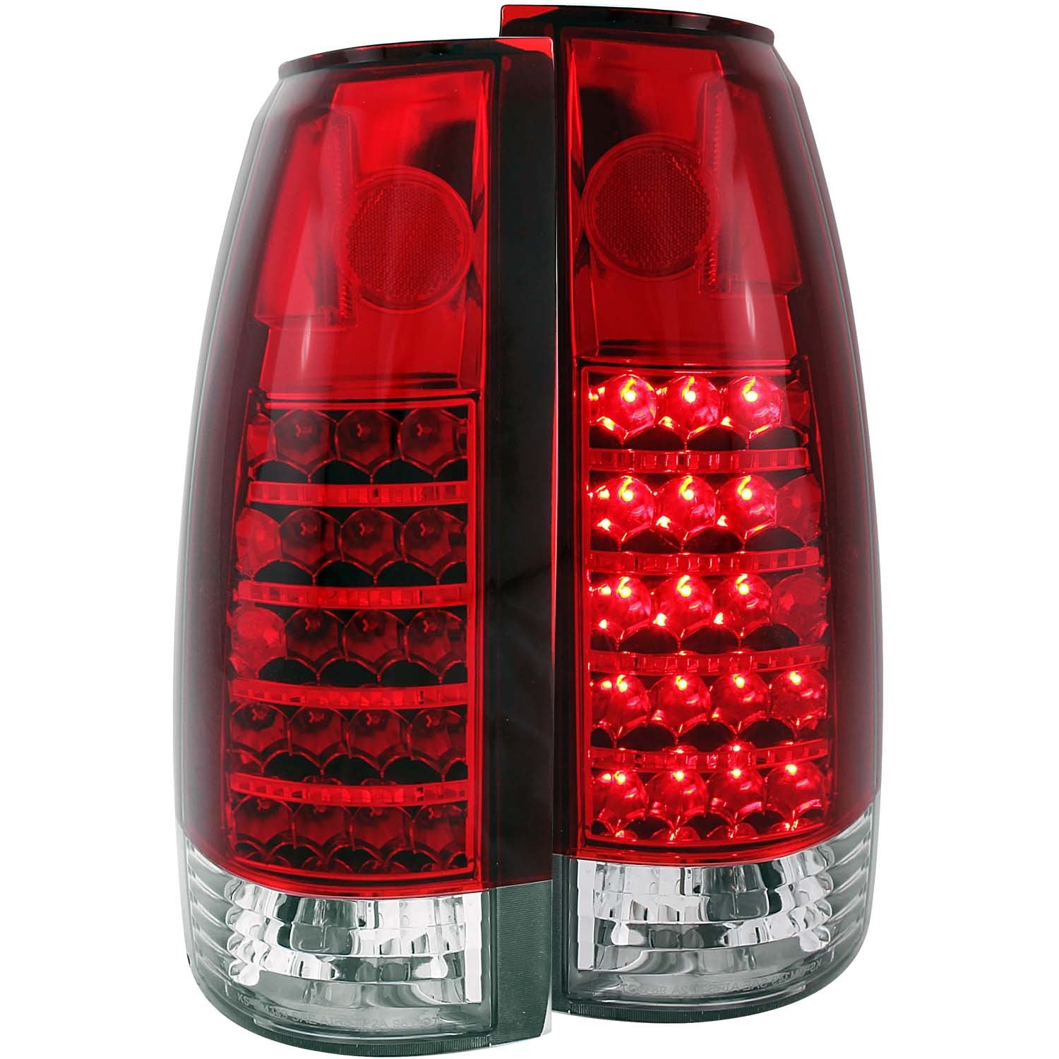 Anzo LED Tail Lights Chevy Tahoe (95-99) GMC Yukon (92-99) Black or Ch –  Redline360