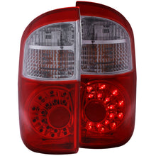 Load image into Gallery viewer, Anzo LED Tail Lights Toyota Tundra (2000-2006) Red/Clear or Red/Smoke Lens - Red/Clear Alternate Image