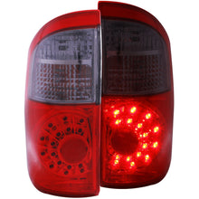 Load image into Gallery viewer, Anzo LED Tail Lights Toyota Tundra (2000-2006) Red/Clear or Red/Smoke Lens - Red/Smoke Alternate Image