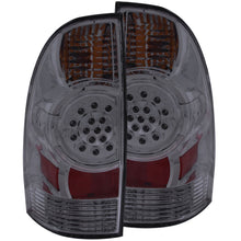 Load image into Gallery viewer, Anzo LED Tail Lights Toyota Tacoma (2005-2015) Black / Chrome / Smoke - Smoke Lens/Chrome Alternate Image
