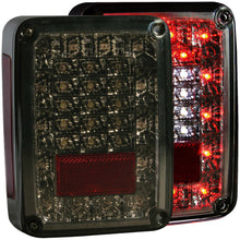 Load image into Gallery viewer, Anzo LED Tail Lights Jeep Wrangler JK (2007-2018) Smoke Lens - Default Title Alternate Image