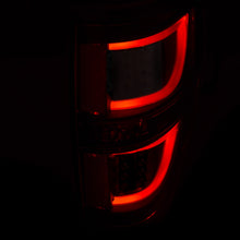 Load image into Gallery viewer, Anzo LED Tail Lights Ford F150 (2009-2014) Black or Chrome Housing - G2 / Clear Lens/Black Alternate Image