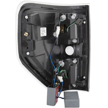 Load image into Gallery viewer, Anzo LED Tail Lights Ford F150 (2009-2014) Black or Chrome Housing - G2 / Clear Lens/Black Alternate Image