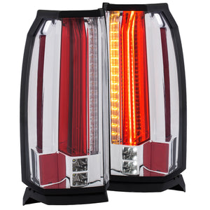 427.42 Anzo LED Tail Lights GMC Yukon / Yukon XL / Denali (15-19) Black / Smoked / Chrome - Redline360