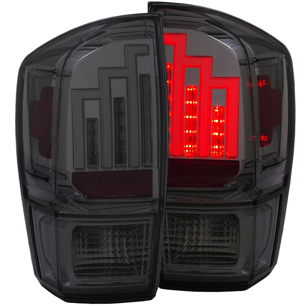 302.44 Anzo LED Tail Lights Toyota Tacoma (2016-2019) Clear or Smoked Lens - Redline360