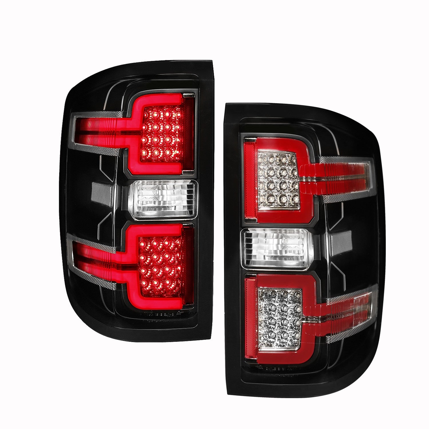 Anzo LED Tail Lights Chevy Silverado 1500/2500HD/3500HD (14-18