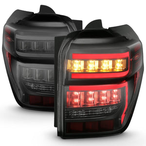 Anzo Tail Lights Toyota 4Runner (14-23) 5th Gen - Sequential Turn LED - Black / Smoked