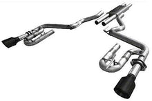 Load image into Gallery viewer, Solo Exhaust Ford Mustang V6 (15-19) Performance Mach XJ Catback - Polished or Black Tips - Black Tips Alternate Image