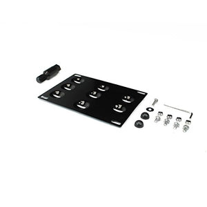 49.95 Rev9 License Plate Mounting Kit Audi A4/S4 (2006-2008) For OEM Tow Hook Location - Redline360