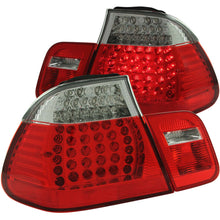 Load image into Gallery viewer, 235.98 Anzo LED Tail Lights BMW 3 Series E46 Sedan (99-01) Red/Clear or Red/Smoke Lens - Redline360 Alternate Image
