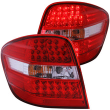 Load image into Gallery viewer, Anzo LED Tail Lights Mercedes M-Class W164 (06-07) Red/Clear Lens - 321053 - Default Title Alternate Image