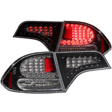 Load image into Gallery viewer, Anzo LED Tail Lights Honda Civic Sedan (2006-2011) Clear Lens/Black Housing - 321152 - Default Title Alternate Image
