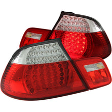 Load image into Gallery viewer, 448.55 Anzo LED Tail Lights BMW 3 Series E46 Coupe Incld. M3 (99-01) [Convertible] Red/Clear or Red/Smoke Lens - Redline360 Alternate Image