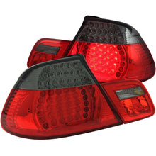 Load image into Gallery viewer, 448.55 Anzo LED Tail Lights BMW 3 Series E46 Coupe Incld. M3 (99-01) [Convertible] Red/Clear or Red/Smoke Lens - Redline360 Alternate Image