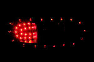 249.42 Anzo LED Tail Lights Mazda Miata NB (1998-2005) Clear Lens/Black Housing - 321212 - Redline360