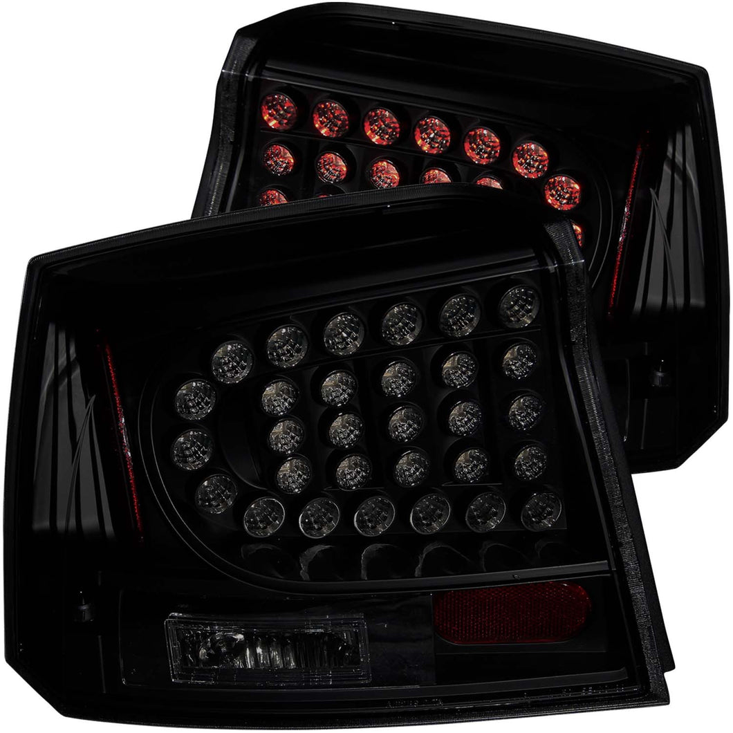 246.48 Anzo LED Tail Lights Dodge Charger (2006-2008) Clear or Dark Smoke - Redline360