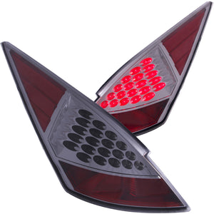 271.17 Anzo LED Tail Lights Nissan 350Z (2003-2005) Red / Clear / Smoke Lens - 321083 - Redline360