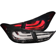 Load image into Gallery viewer, 361.12 Anzo LED Tail Lights Hyundai Elantra (2011-2013) Smoke or Clear Lens - Redline360 Alternate Image