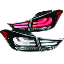 Load image into Gallery viewer, 361.12 Anzo LED Tail Lights Hyundai Elantra (2011-2013) Smoke or Clear Lens - Redline360 Alternate Image