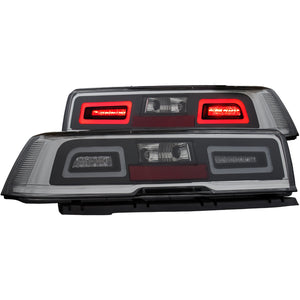 361.60 Anzo LED Tail Lights Chevy Camaro (2014-2015) Smoke / Red / Clear Lens - Redline360