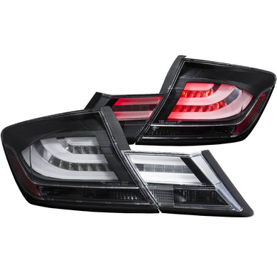 329.95 Anzo LED Tail Lights Honda Civic Sedan (2013-2014-2015) Black or Chrome - Redline360
