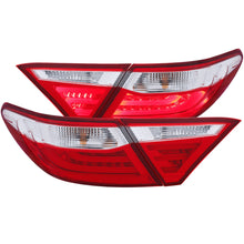 Load image into Gallery viewer, 395.52 Anzo LED Tail Lights Toyota Camry (2015-2017) Red/Clear or Smoked Lens - Redline360 Alternate Image
