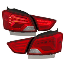 Load image into Gallery viewer, 263.00 Anzo LED Tail Lights Chevy Impala (2014-2018) Black or Chrome Housing - Redline360 Alternate Image