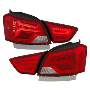 263.00 Anzo LED Tail Lights Chevy Impala (2014-2018) Black or Chrome Housing - Redline360