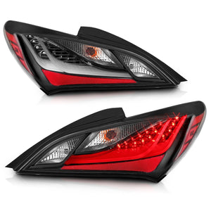 Anzo LED Tail Lights Hyundai Genesis Coupe (2010-2013) Red / Smoke