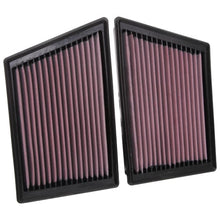 Load image into Gallery viewer, K&amp;N Air Filter Porsche 911 3.0L (19-22) 3.7L (20-22) Performance Replacement - 33-3153 - Default Title Alternate Image