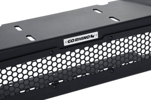 687.95 Go Rhino Rockline Front Bumper Jeep Wrangler (07-17, 19-21) - Stubby / Winch & LED Ready - Redline360