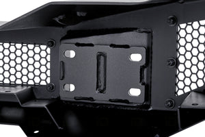 664.07 Go Rhino Rockline Front Bumper Jeep Wrangler (07-17, 19-21) - Full Width / Winch & LED Ready - Redline360