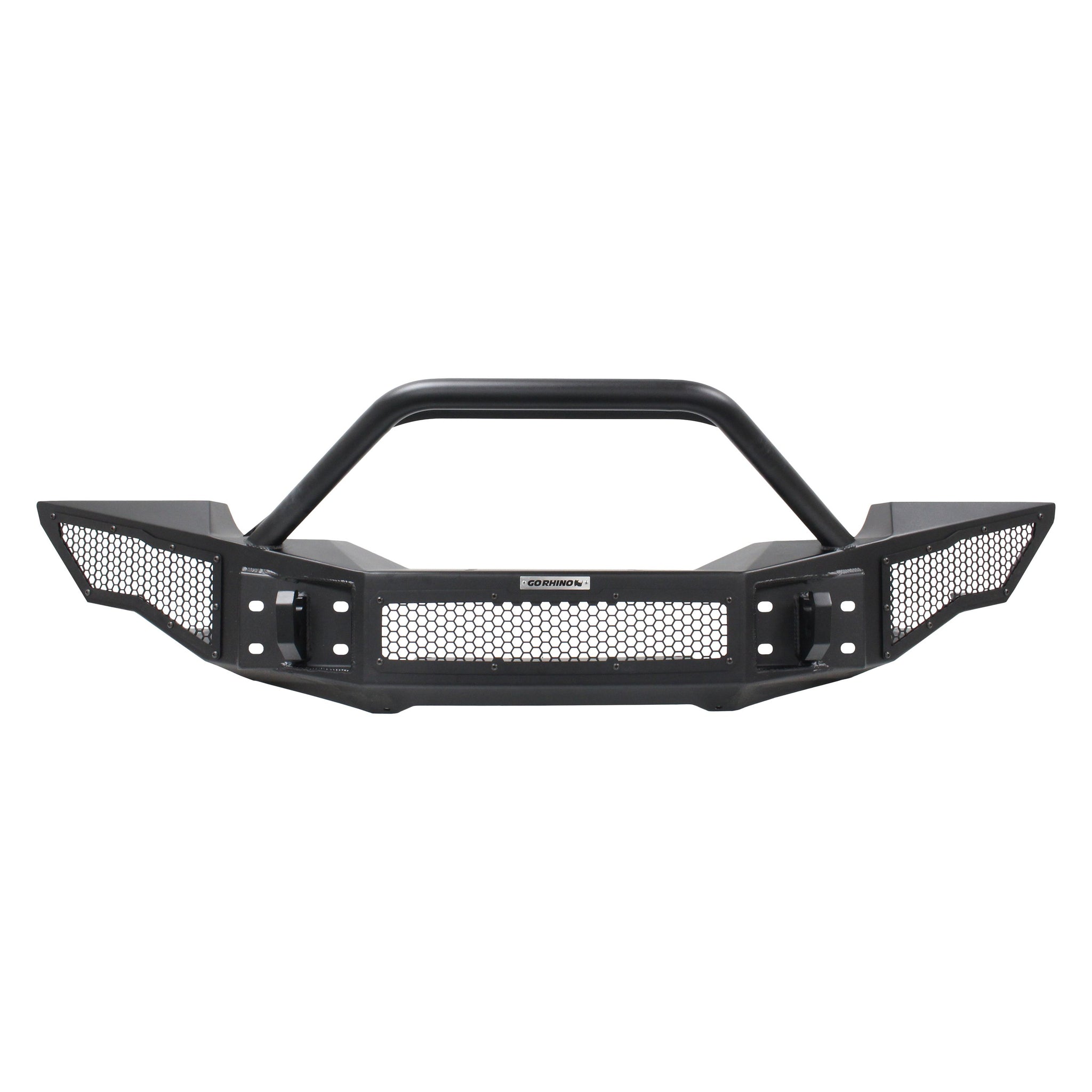 Go Rhino Rockline Front Bumper Jeep Wrangler JK (2018) - Full