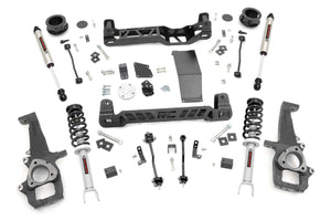 Rough Country Lift Kit Ram 1500 (12-18) 1500 Classic 4WD (19-22) 4" Suspension Lift  Kits w/ Shocks & Struts