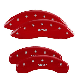 249.00 MGP Brake Caliper Covers GMC Sierra 1500 (2019-2020) Red / Yellow / Black - Redline360