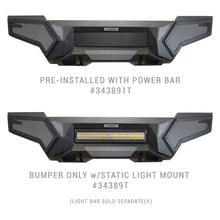 Load image into Gallery viewer, 1429.95 Go Rhino Element Front Bumper Toyota Tacoma (16-22) w/ Power Actuated Hide-Away or Fixed Light Bar Mount - Redline360 Alternate Image