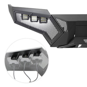 1429.95 Go Rhino Element Front Bumper Toyota Tacoma (16-22) w/ Power Actuated Hide-Away or Fixed Light Bar Mount - Redline360