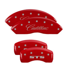 Load image into Gallery viewer, 249.00 MGP Brake Caliper Covers Cadillac	CTS / XLR / STS (2003-2010) Red / Yellow / Black - Redline360 Alternate Image