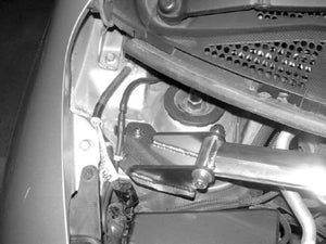 Cusco Strut Bar Honda Fit (2007-2008) Type OS - Aluminum Oval Shape - Front / Rear