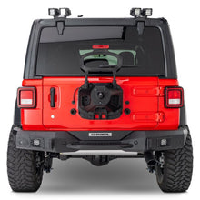 Load image into Gallery viewer, 664.07 Go Rhino Rockline Rear Bumper Jeep Wrangler JL/JLU (2018-2021) - Full Width - Redline360 Alternate Image