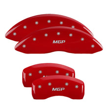 Load image into Gallery viewer, 229.00 MGP Brake Caliper Covers Lexus GS350 / GS450h / GS200t / GS Turbo (13-17) Red / Yellow / Black - Redline360 Alternate Image