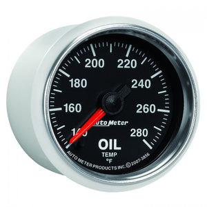 196.17 Autometer GS Series Stepper Motor Oil Temperature Gauge (2-1/16") 3856 - Redline360