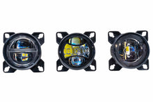 Load image into Gallery viewer, Morimoto Universal Sealed3 90mm LED Low Beam Headlights - Low Beam Alternate Image
