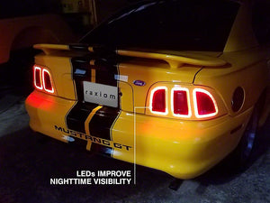 Raxiom Tail Lights Ford Mustang SN95 (1996-1998) Icon LED or OE Style