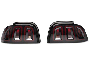 Raxiom Tail Lights Ford Mustang SN95 (1996-1998) Icon LED or OE Style