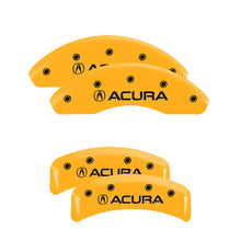 Load image into Gallery viewer, 249.00 MGP Brake Caliper Covers Acura TL / CL (1999-2003) Red / Yellow / Black - Redline360 Alternate Image