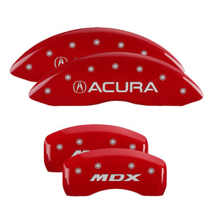 249.00 MGP Brake Caliper Covers Acura MDX (2014-2016) Red / Yellow / Black - Redline360