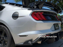 Load image into Gallery viewer, Raxiom LED Side Marker Lights Ford Mustang S550 (15-23) [Axial Series - Rear] Smoked Optical Reflector or Smoked Lenses - Smoked Optical Reflector Alternate Image